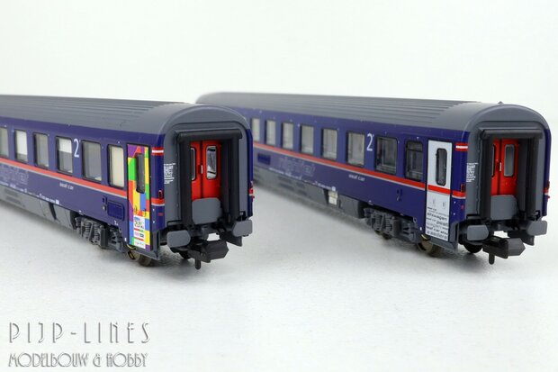 LSModels N97025 OBB Nightjet rijtuigen set 2-delig