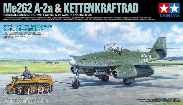 Tamiya 25215 Messerschmitt ME262 A-2A Kettenkraftrad