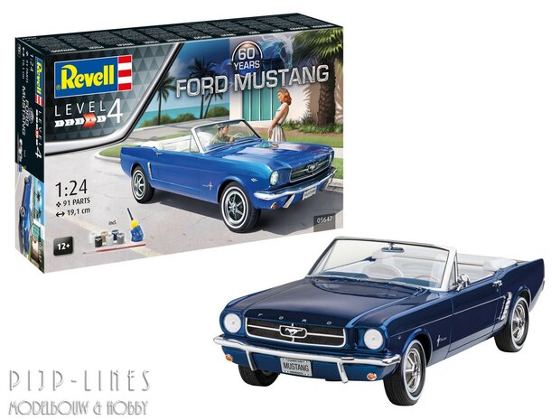 Revell 05647 Cadeauset 60-jarig jubileum Ford Mustang
