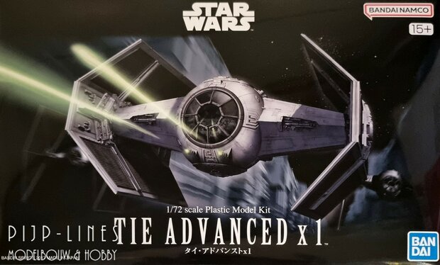 Revell 01214 BanDai Star Wars Tie Advanced x1