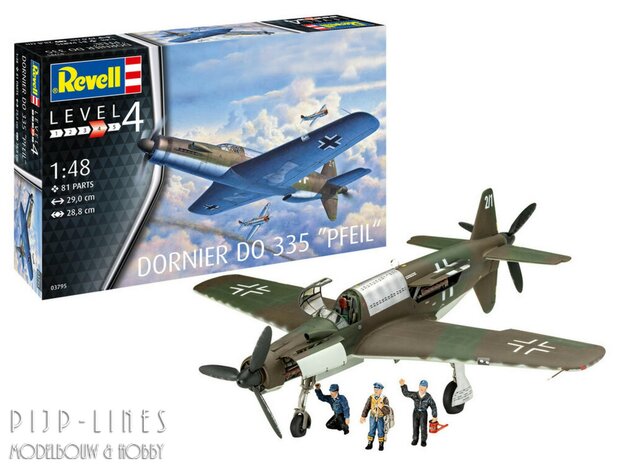 Revell 03795 Dornier Do 335 Pfeil