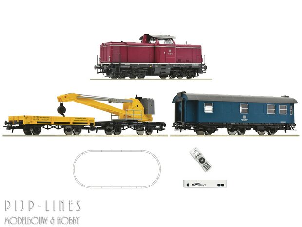 Roco 5110004 Digitale startset z21start DB diesellocomotief met goederentrein