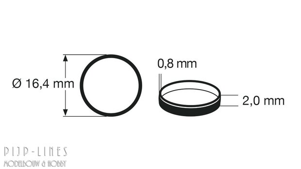 Fleischmann 648008 antislipband H0 1:87