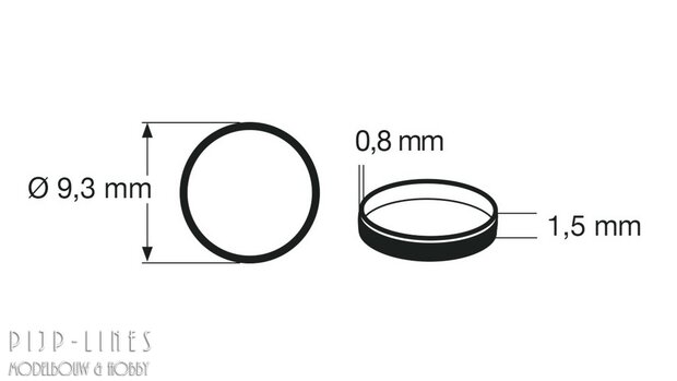 Fleischmann 648012 antislipband H0 1:87