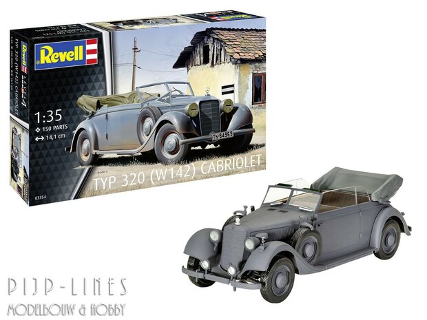 Revell 03354 Mercedes-Benz Type 320 (W142) Cabriolet WW2