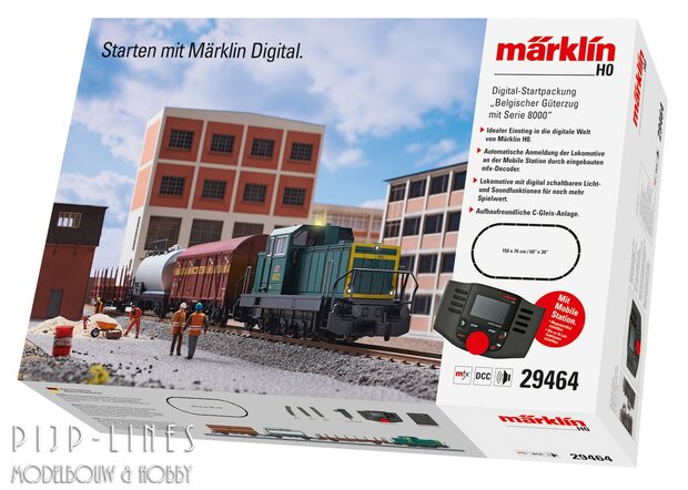 Marklin 29464 marklin Digitale Startset NMBS goederentrein Mobile Station