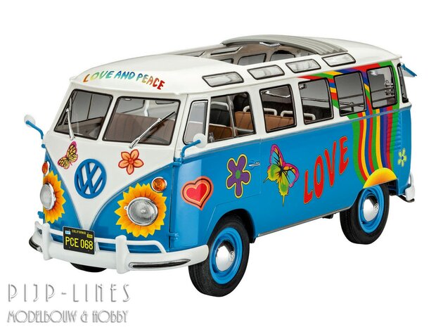 Revell 07050 Volks Wagen T1 Samba bus Flower PowerRevell 07050 Volks Wagen T1 Samba bus Flower Power