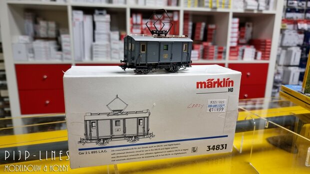 Occasion Marklin 34831 L.A.G. Gw 2 L 895 locomotief