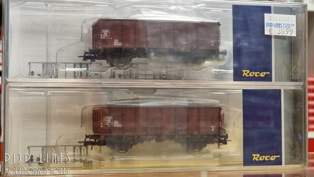 Occasion Roco 76136 NS Open bak wagon set