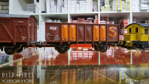 Occasion Roco 4028 NS Sik met goederenwagens