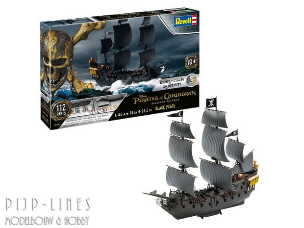 Revell 05499 Black Pearl easy-click-systeem
