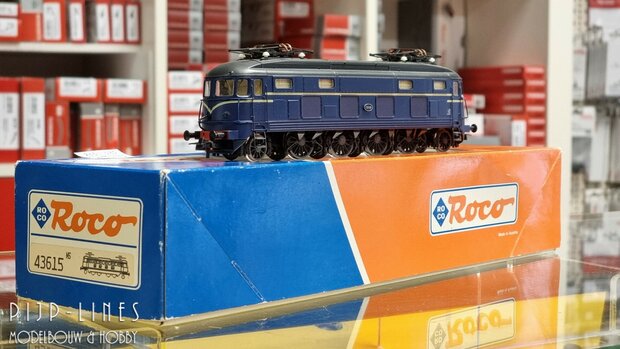 Occasion Roco 43615 NS Elektrische locomotief 1000 blauw DC analoog