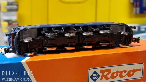 Occasion Roco 43615 NS Elektrische locomotief 1000 blauw DC analoog