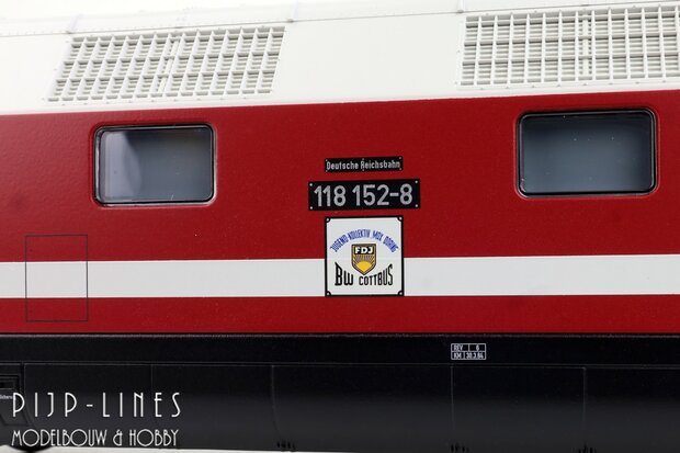 Piko 52995 DR Diesellocomotief BR 118 FDJ DC Analoog
