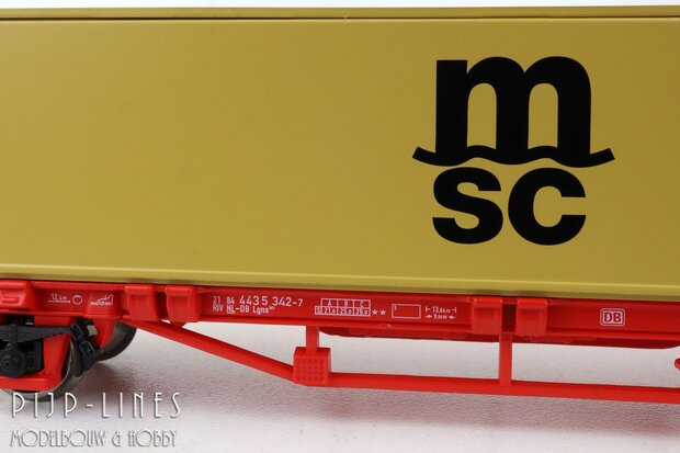 Piko 27726 NL-DB Containerwagen MSC