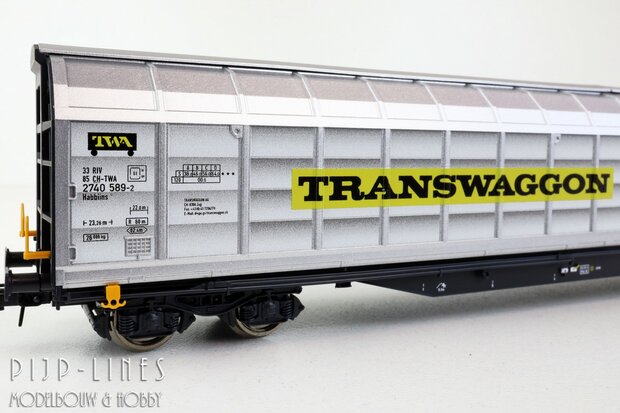 Roco 6600166 CH Transwaggon Grootvolummewagen Type Habbiins