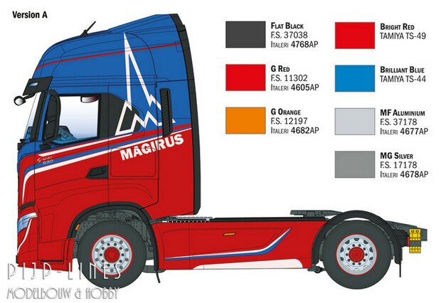 Italeri 3963 Iveco S-WAY Magirus