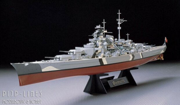 Tamiya 78013 Duits slagschip Bismarck