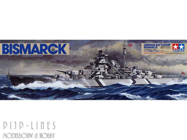 Tamiya 78013 Duits slagschip Bismarck