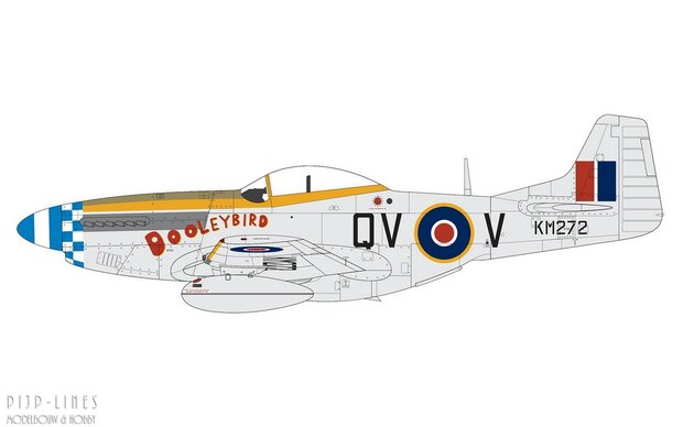 Airfix A05137 North American Mustang Mk.IV / P-51K Mustang