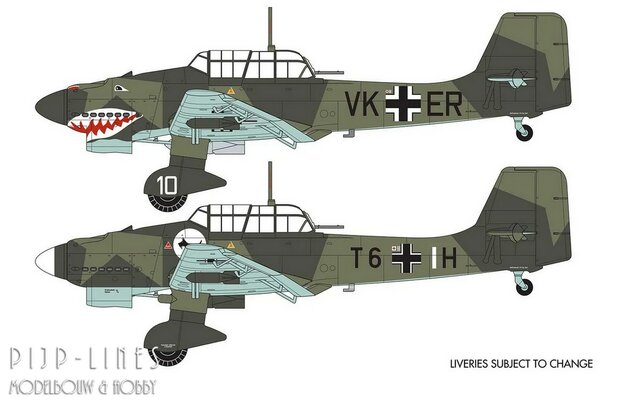 Airfix A03087A Junkers Ju87B-1 Stuka