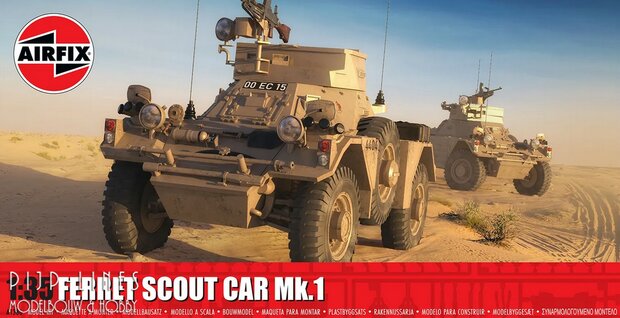 Airfix A1386 Ferret Scout Car Mk.1