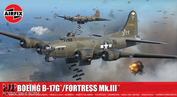 Airfix A08018A Boeing B-17G Fortress Mk.III