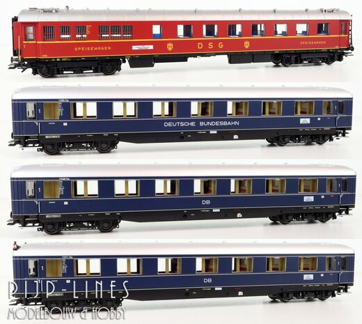 Marklin 43233 DB Set sneltreinrijtuigen F41 Senator