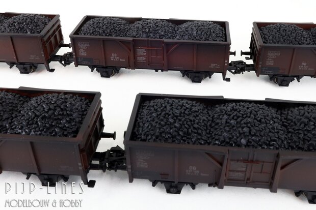Marklin 44311 DB Set Goederenwagens type Fd-z-72 Ommv