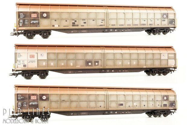 Marklin 48067 DB Set Schuifwandwagens type Habbins