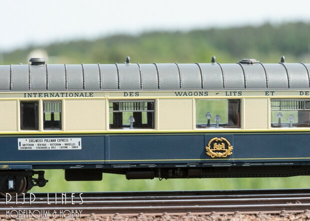 Marklin 424TRIX 26470 CIWL Pullman rijtuigen set EDELWEISS70 CIWL Pullman rijtuigen set EDELWEISS