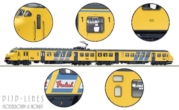 Roco 7710015 NS Plan V treinstel met reclame DCC Sound