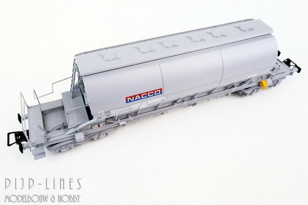 Rivarossi HRS6687 SNCB Nacco goederenwagen voor graan Type TaPPs