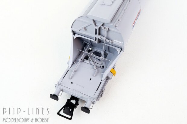 Rivarossi HRS6687 SNCB Nacco goederenwagen voor graan Type TaPPs