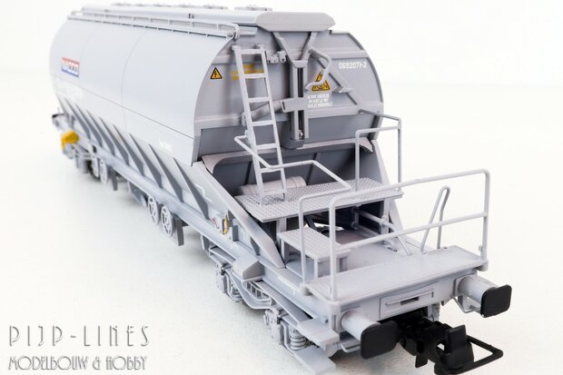 Rivarossi HRS6687 SNCB Nacco goederenwagen voor graan Type TaPPs