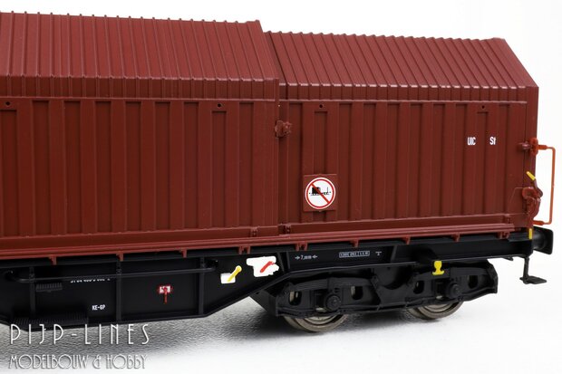 Brawa 51019 NS Telescoopdakwagen Type Shimms