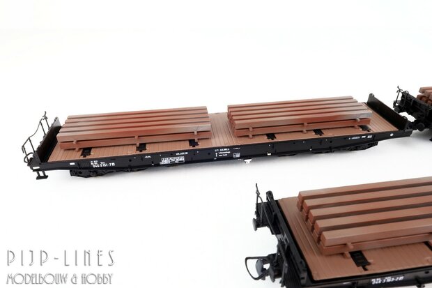 Roco 6600263 NS 3-delige set Zwarelastwagens