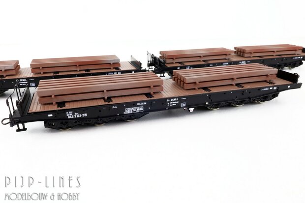 Roco 6600263 NS 3-delige set Zwarelastwagens