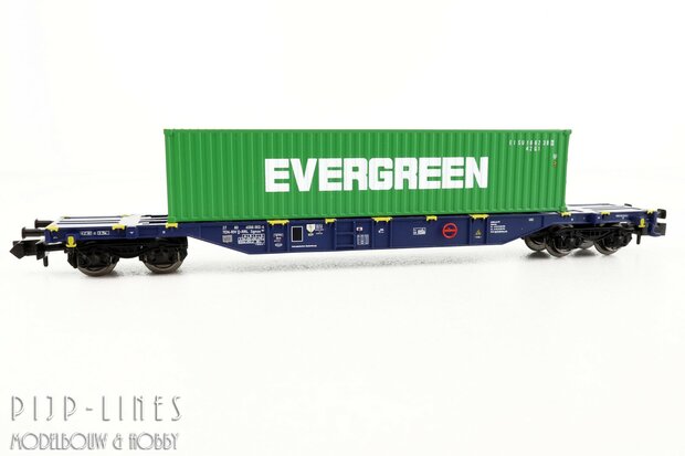 miniTRIX 18560 RRL containerwagen Evergreen
