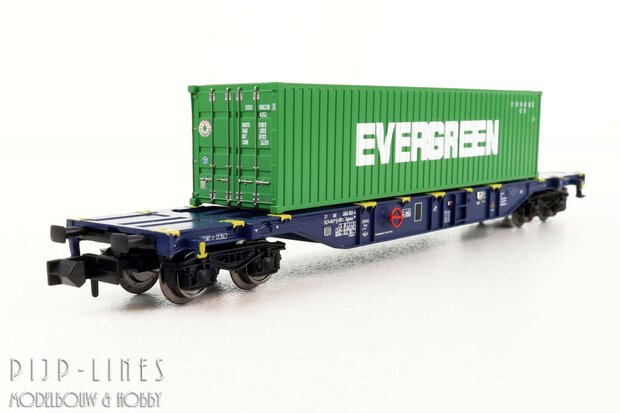 miniTRIX 18560 RRL containerwagen Evergreen