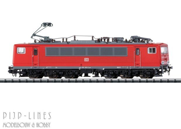 minitrix 16652 DB Elektrische Locomotief BR 155 Schakelbare Stroomafnemers