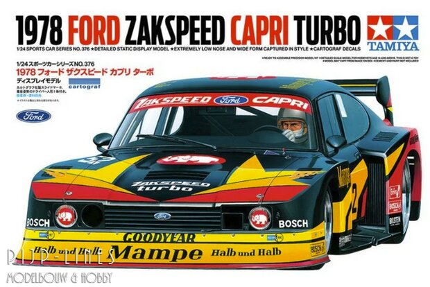 Tamiya 24376 Ford Zakspeed Capri Turbo Mampe 1978