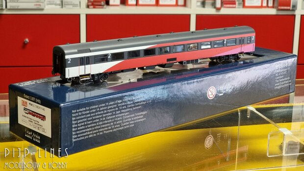 Exact-train EX11140 NS ICRm rijtuig Fyra Eindwagen B