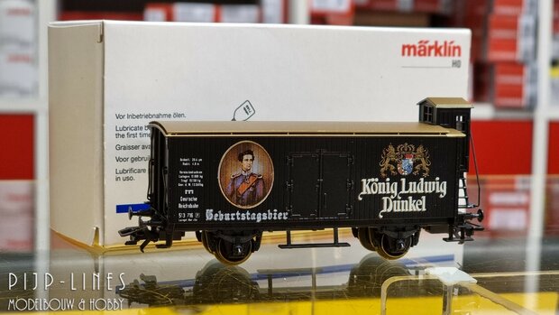 Occasion Marklin DR gesloten wagen Konig Ludwig Dunkel
