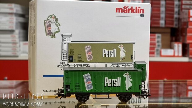 Occasion Marklin 94081 DR gesloten wagon Persil