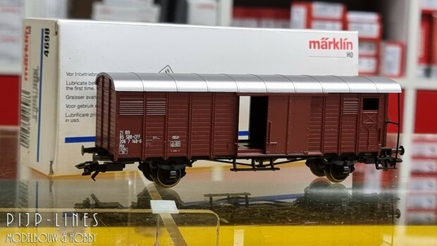 Occasion Marklin 4698 SBB gesloten wagen Type Hhk