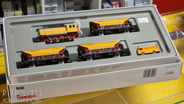 Occasion Marklin 2845 Railbouw Leerdam diesellok Onderlossers