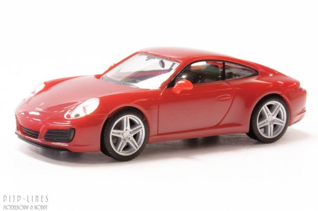 Herpa 28646 Porsche 911 Carrera 4, rood