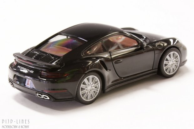 Herpa 28615 Porsche 911 Turbo zwart