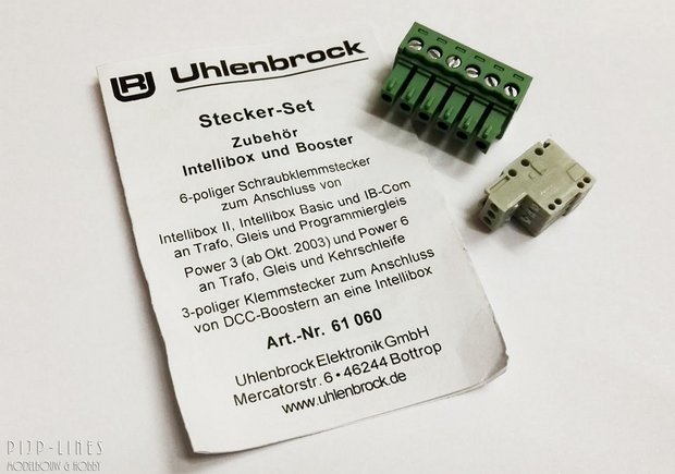 Uhlenbrock 61060 Steker-set  Intelibox-II Intelibox-Basic IB-Com